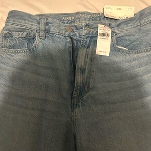 American Eagle- high waisted boyfriend jeans